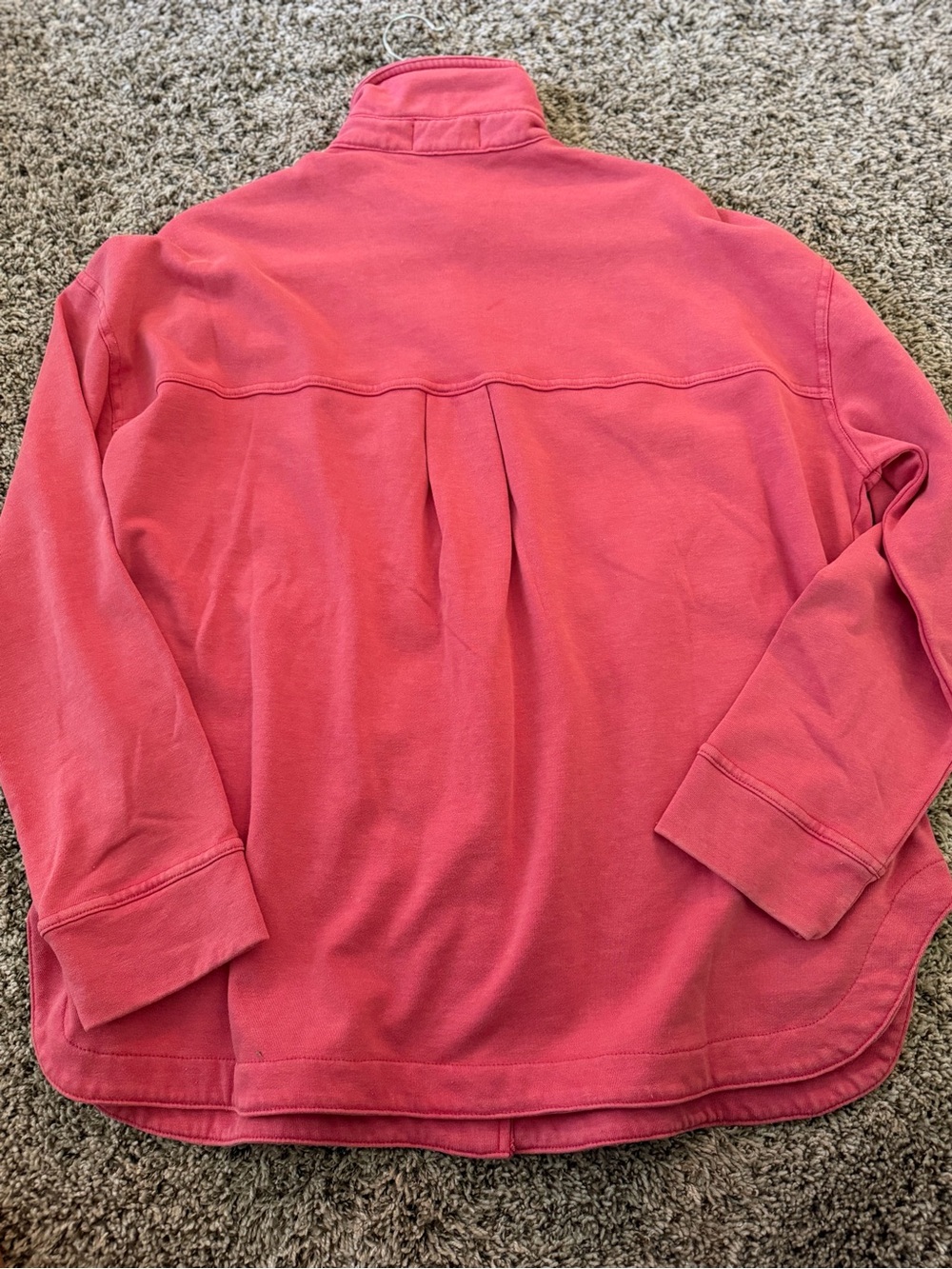NWT Willow Tree Soft Red Utility Jacket - Picture 5 of 7
